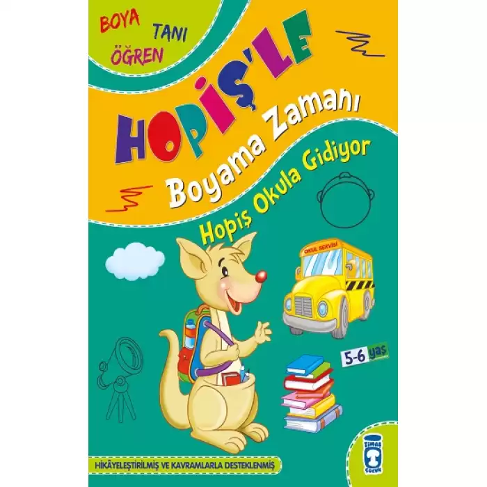 Hopiş Okula Gidiyor - Hopişle Boyama Zamanı