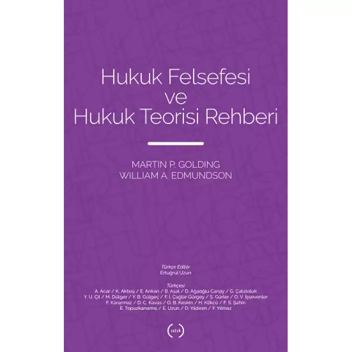 Hukuk Felsefesi ve Hukuk Teorisi Rehberi