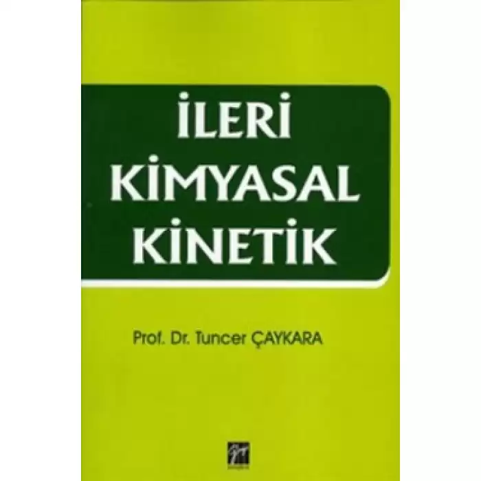 İleri Kimyasal Kinetik