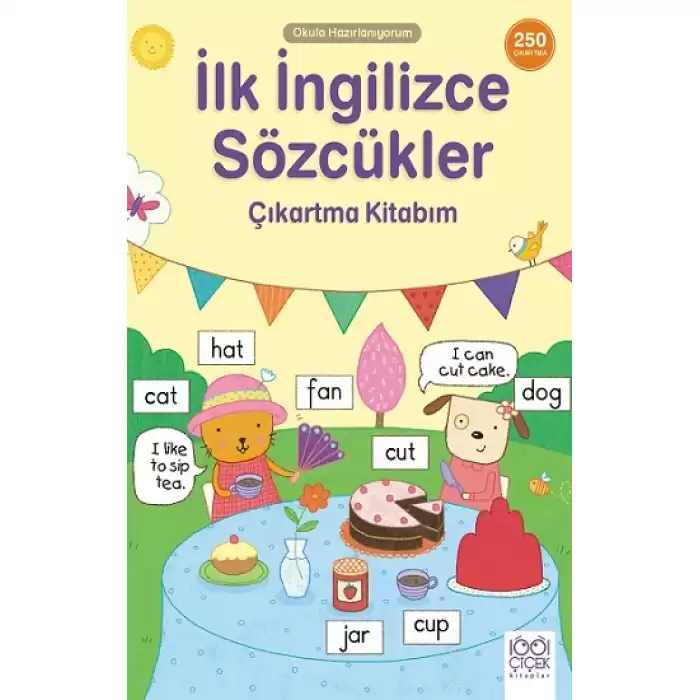 İlk İngilizce Sözcükler Çıkartma Kitabım - Okula Hazırlanıyorum