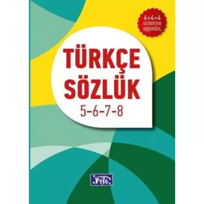 İlköğretim Türkçe Sözlük 5-6-7-8