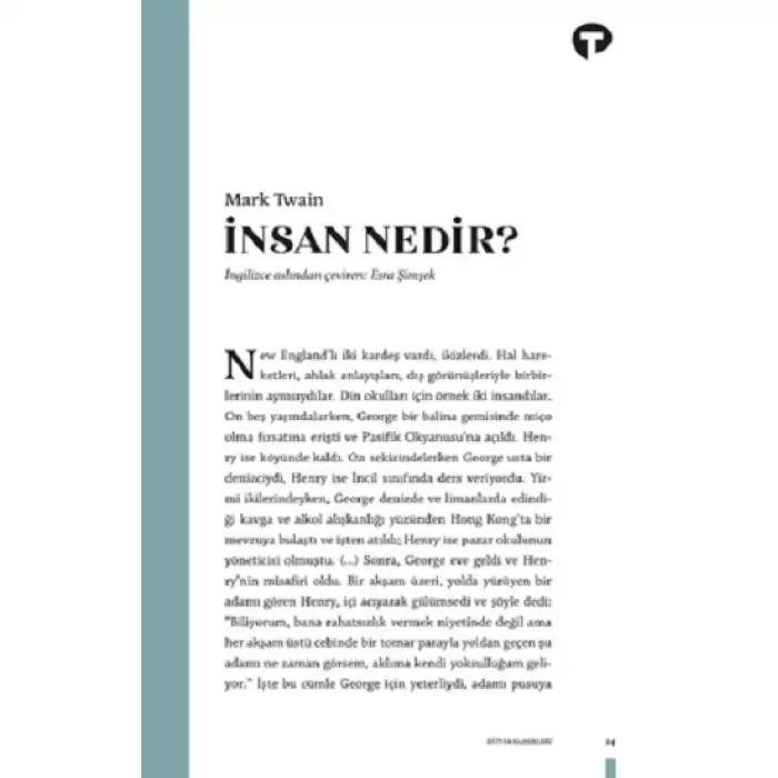 İnsan Nedir?