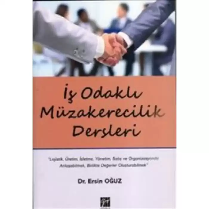 İş Odaklı Müzakerecilik Dersleri