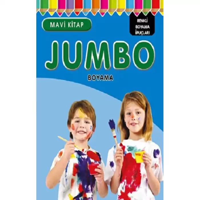 Jumbo Boyama - Mavi Kitap