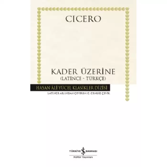 Kader Üzerine (Latince-Türkçe)