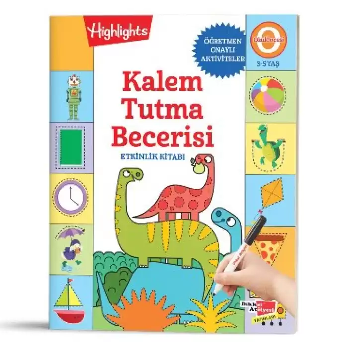 Kalem Tutma Becerisi Etkinlik Kitabı