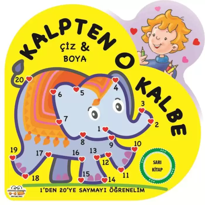 Sarı Kitap - Kalpten Kalbe - Çiz/Boya