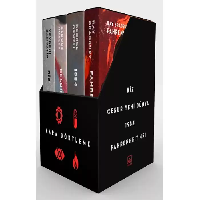 Kara Dörtleme Kutu Set (4 Kitap Takım) (Ciltli)