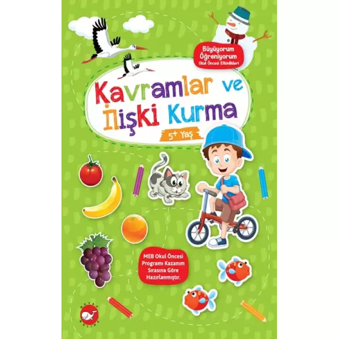 Kavramlar ve İlişki Kurma (+5 Yaş ) - Büyüyorum Öğreniyorum Okul Öncesi Etkinlikleri