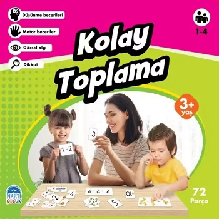 Kolay Toplama - Eğitici Yapboz