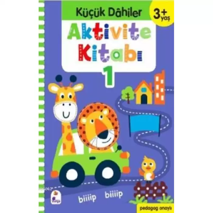 Küçük Dahiler Aktivite Kitabı 1 (3+ Yaş)