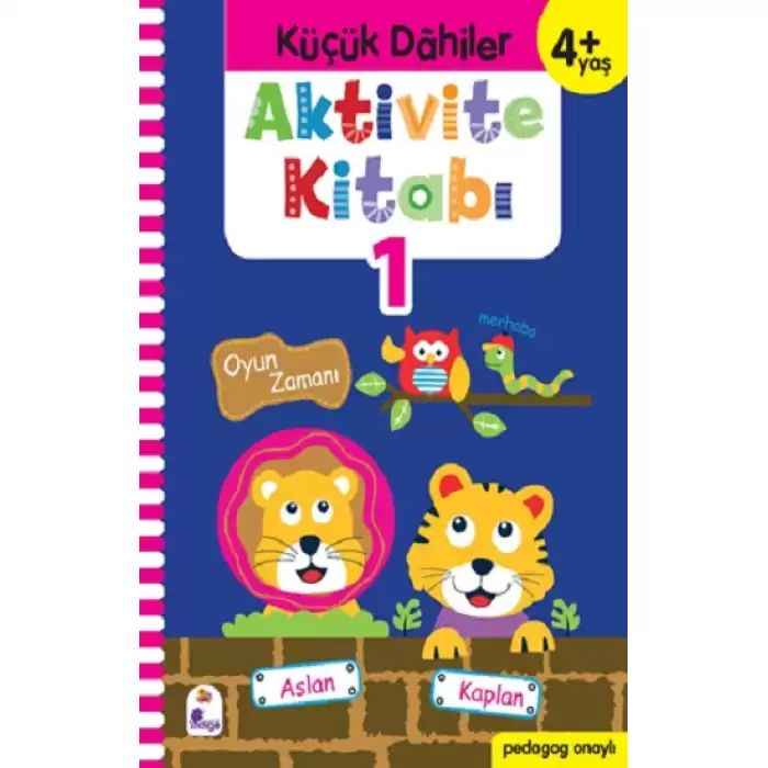 Küçük Dahiler Aktivite Kitabı 1 (4+ Yaş)