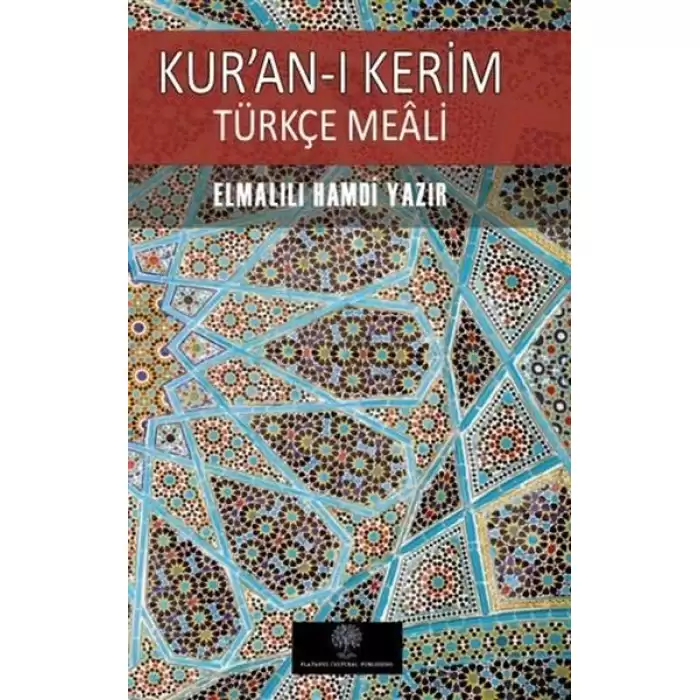 Kuran-ı Kerim Türkçe Meali