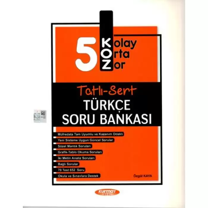 Kurmay Koz 5 Tatlı Sert Türkçe Soru Bankası