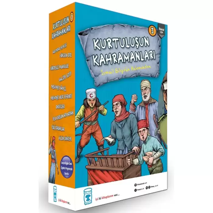 Kurtuluşun Kahramanları 3 Set (10 Kitap)