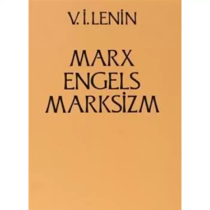 Marx - Engels - Marksizm