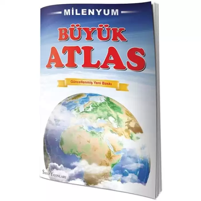 Ema Milenyum Büyük Atlas /Saygı-Emakitap