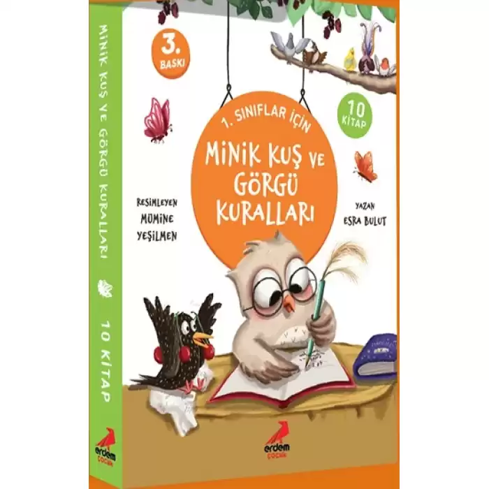 Minik Kuş ve Görgü Kuralları - 10 Kitap