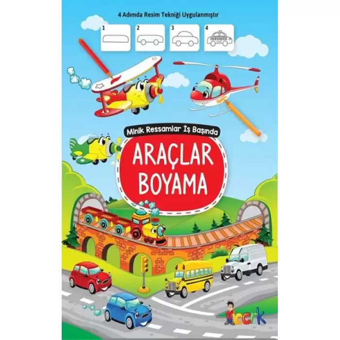 Minik Ressam İş Başında -Araçlar Boyama