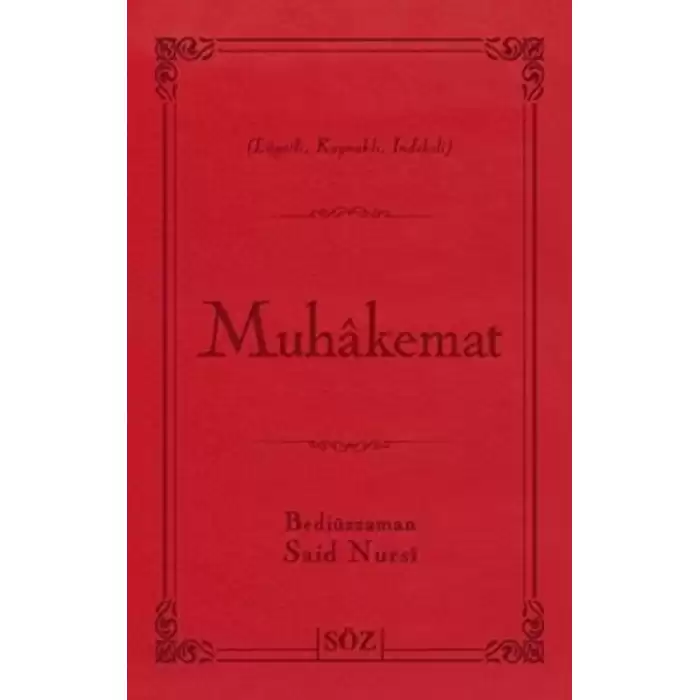 Muhakemat (Çanta Boy)