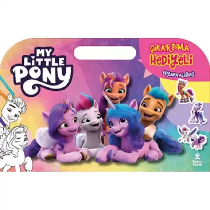 My Little Pony Çıkartma Hediyeli Boyama Albümü