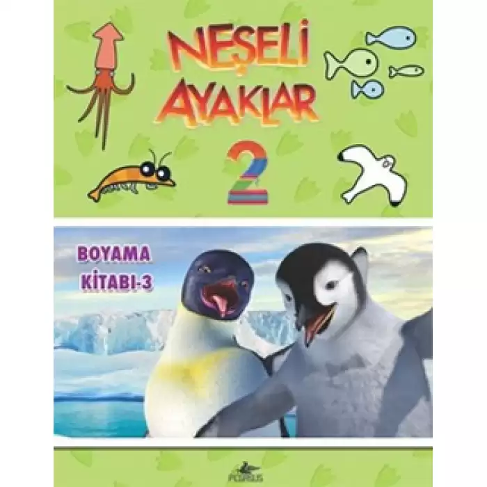 Neşeli Ayaklar 2 - Boyama Kitabı 3