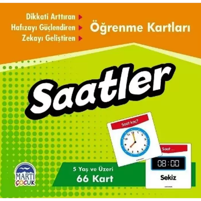 Öğrenme Kartları - Saatler