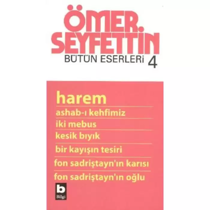 Ömer Seyfettin - Harem