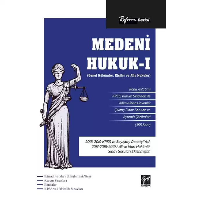 Reform Serisi Medeni Hukuk - 1