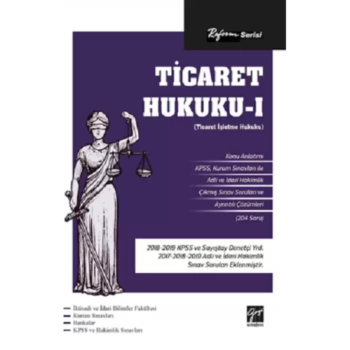 Reform Serisi Ticaret Hukuku - 1