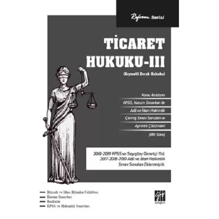 Reform Serisi Ticaret Hukuku - 3