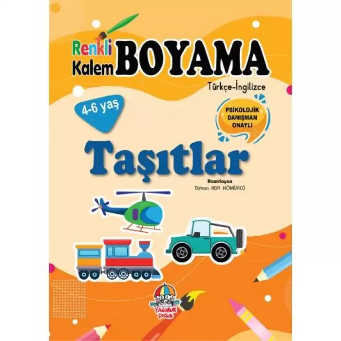 Renkli Kalem Boyama-Taşıtlar