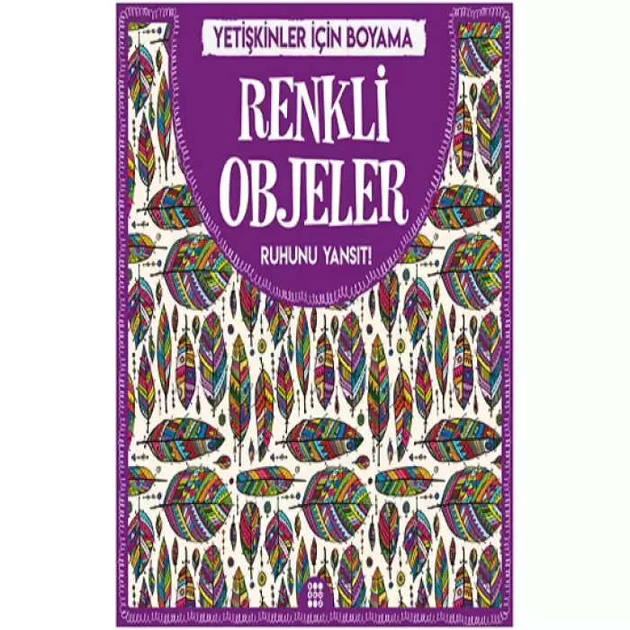 Renkli Objeler - Yetişkinler İçin Boyama