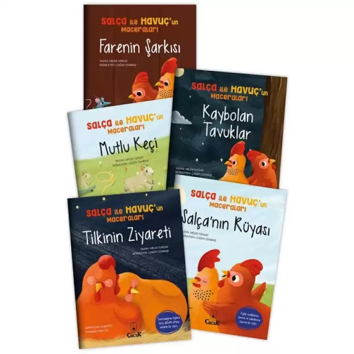 Salça ile Havuç’un Maceraları Serisi (5 Kitap Set)