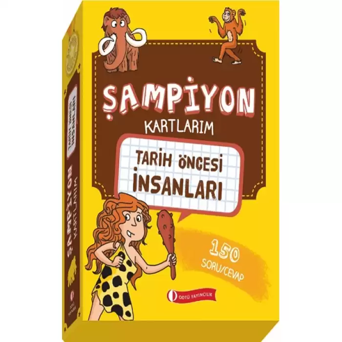 Tarih Öncesi İnsanları - Şampiyon Kartlarım