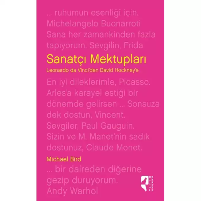 Sanatçı Mektupları  ( Ciltli )