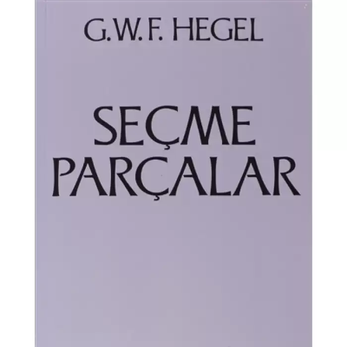 Seçme Parçalar