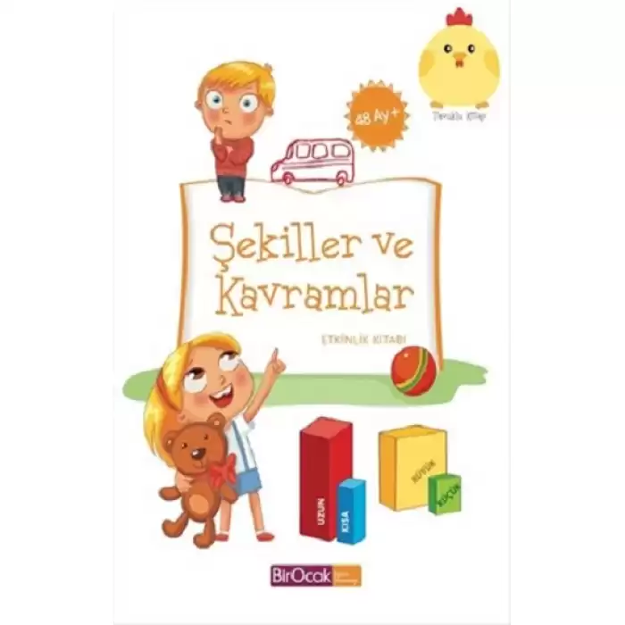 Şekiller ve Kavramlar Etkinlik Kitabı (48 Ay)