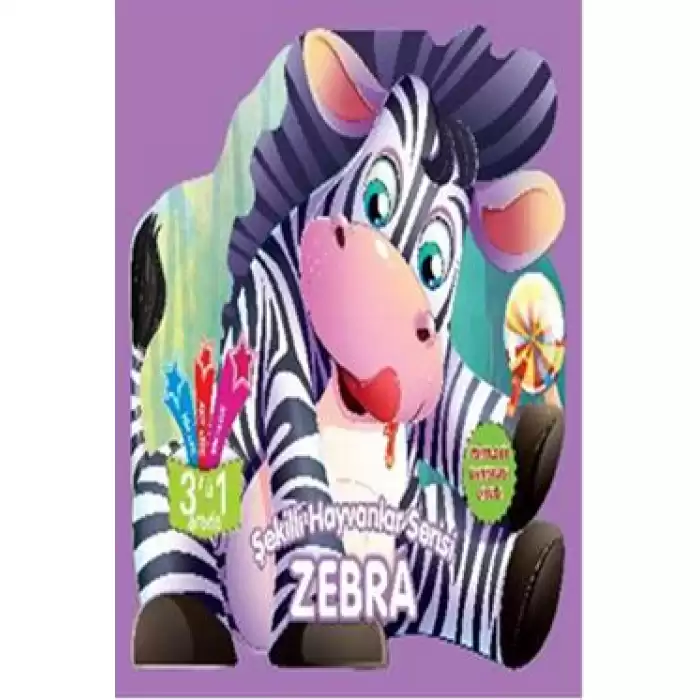 Şekilli Hayvanlar Serisi - Zebra