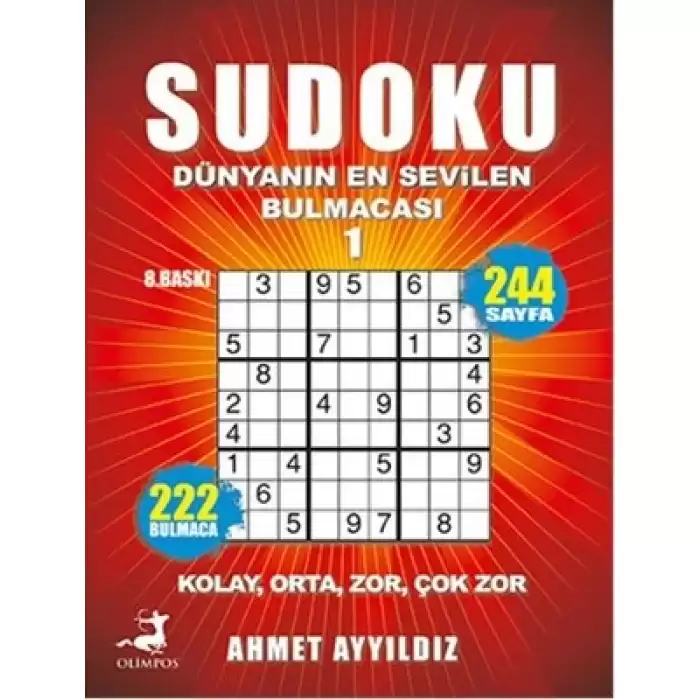 Sudoku Dünyanın En Sevilen Bulmacası -1