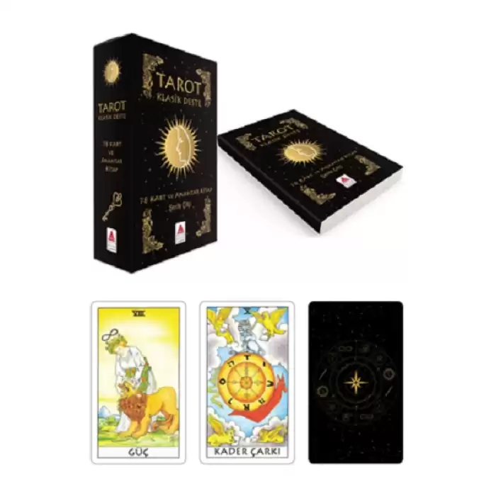 TAROT Klasik Deste,78 Kart ve Anahtar Kitap