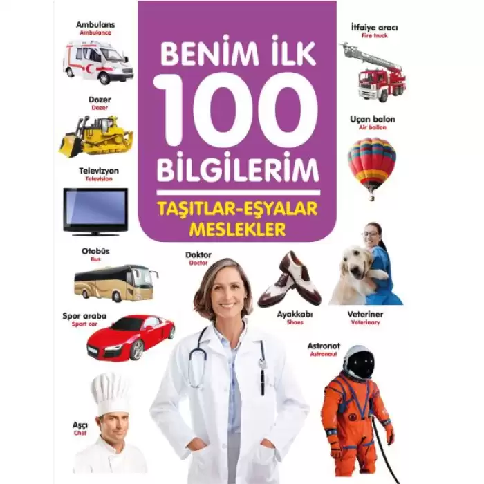 Taşıtlar-Eşyalar-Meslekler - Benim İlk 100 Bilgilerim