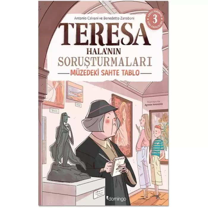 Görsel, Mantıksal ve Bilişsel Beceri Etkinlikleri (7-9 Yaş) - Teresa Halanın Soruşturmaları 3 (Çıkartmalı)