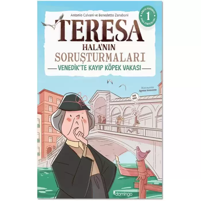 Görsel, Mantıksal ve Bilişsel Beceri Etkinlikleri (7-9 Yaş) - Teresa Halanın Soruşturmaları 1 (Çıkartmalı)