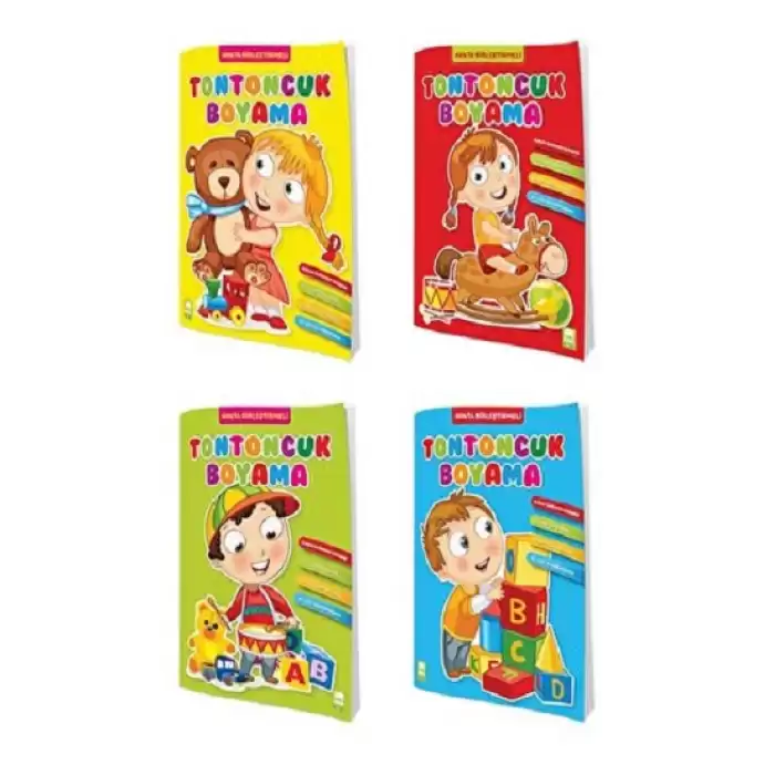 Tontoncuk Boyama (4 Kitap Takım)