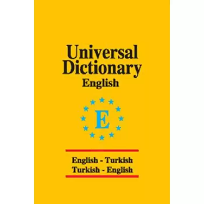 Universal  Dictionary English - Turkish / Turkish - English (Ciltli)