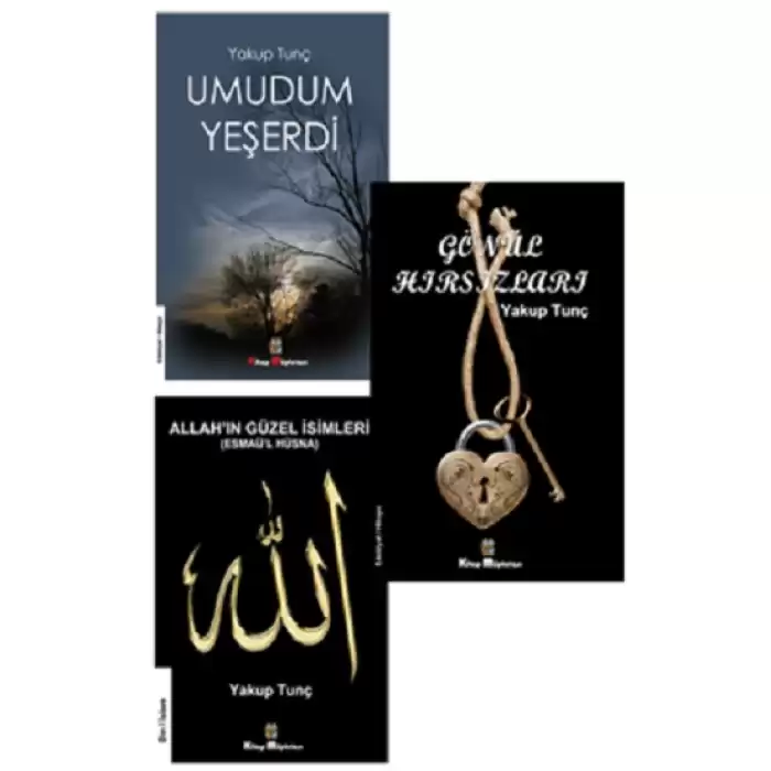 Yakup Tunç Kitapları (3 Kitap Set)