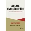 Açıklamalı Divan Şiiri Sözlüğü