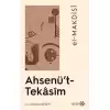 Ahsenü’t-Tekasim