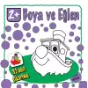 Boya ve Eğlen - Mor Kitap - 32 Adet Çıkartma